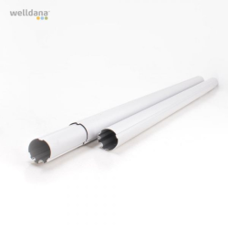 Teleskoprr til oprulningsstativ med hjul