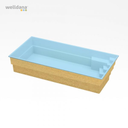 Fiber pool model Madrid