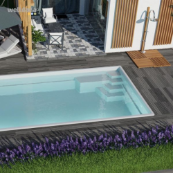 Fiber pool model Madrid