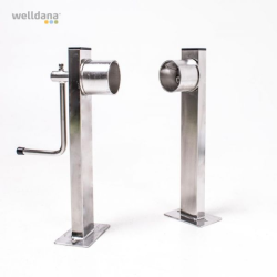 Oprulningsstativ til fastmontage