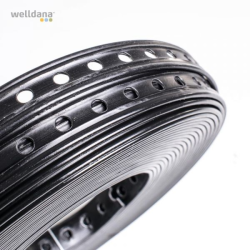 Patentbnd i sort, 10 m