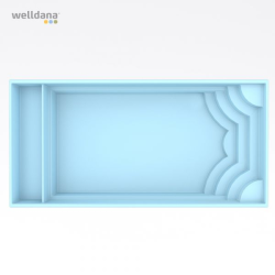 Fiber pool model Pisa