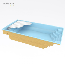 Fiber pool model Pisa