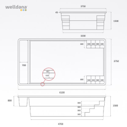 Fiber pool model San Sebastian